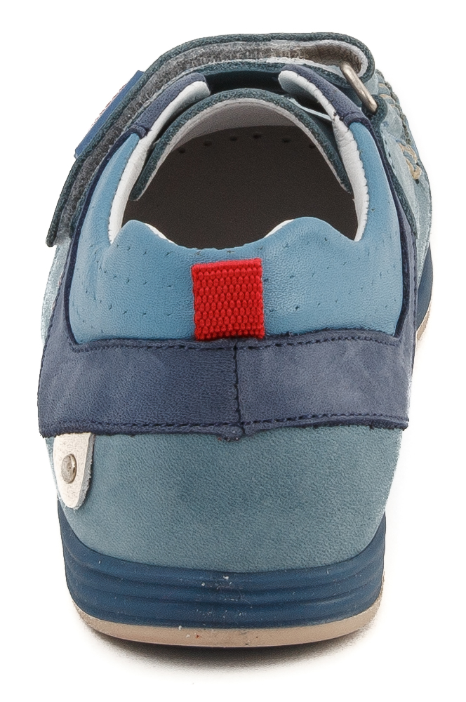 CAPTAIN BLUE moccasins with orthopedic features