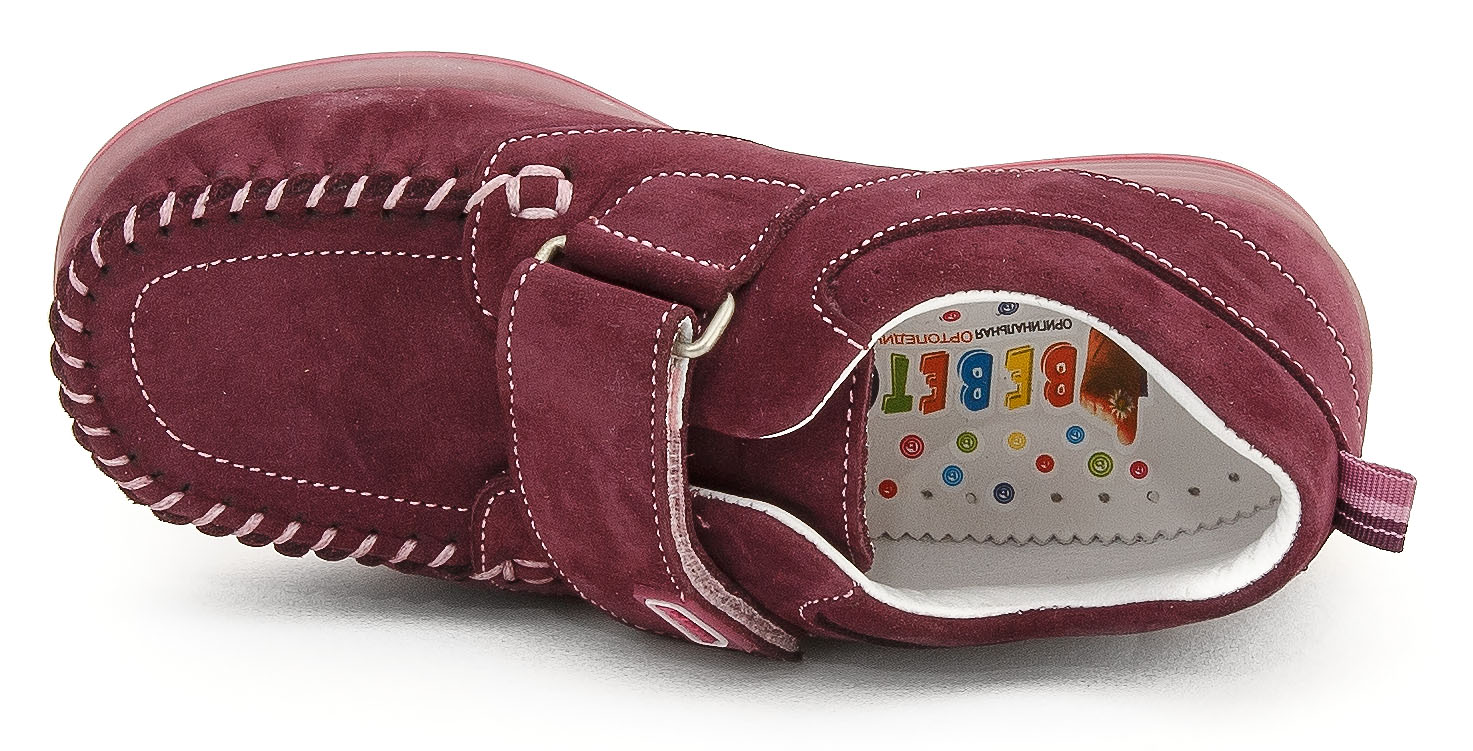 CHERRY ME moccasins with orthopedic features