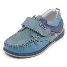 CAPTAIN BLUE moccasins with orthopedic features