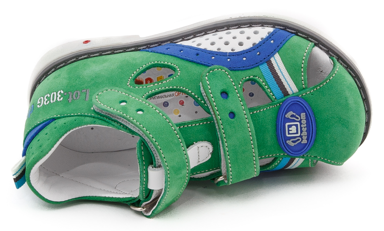 GO GREEN shoes with orthopedic features