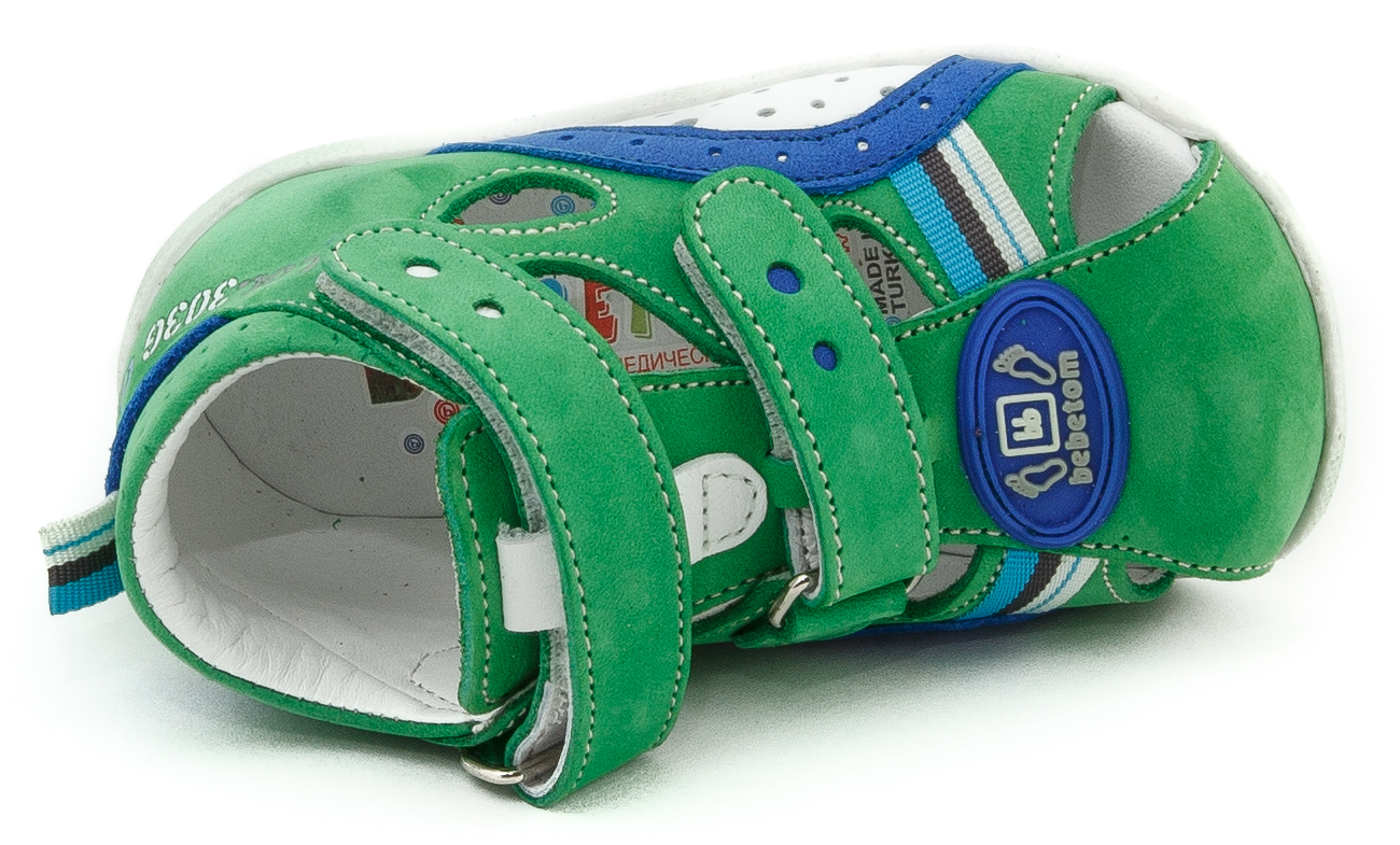 GO GREEN BABY shoes with orthopedic features